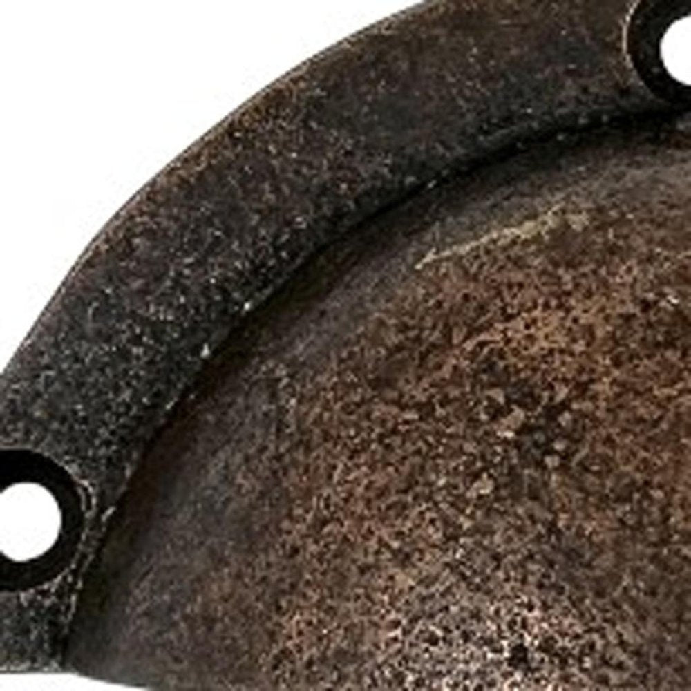 Set of Six Bronze Novelty Knob Metal Drawer Pull Knobs