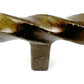 Set of Six Bronze Rectangle Knob Geometric Cast Aluminum Drawer Pull Knobs