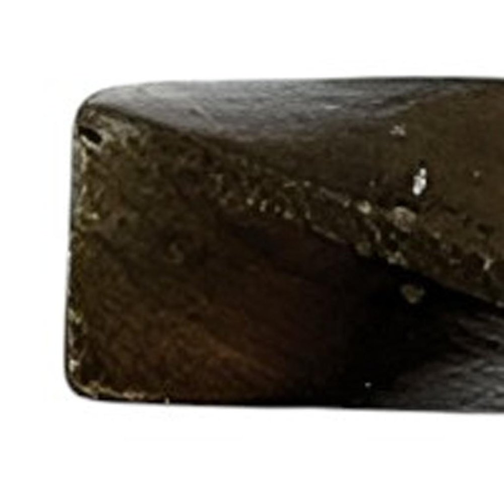 Set of Six Bronze Rectangle Knob Geometric Cast Aluminum Drawer Pull Knobs