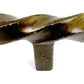 Set of Six Bronze Rectangle Knob Geometric Cast Aluminum Drawer Pull Knobs