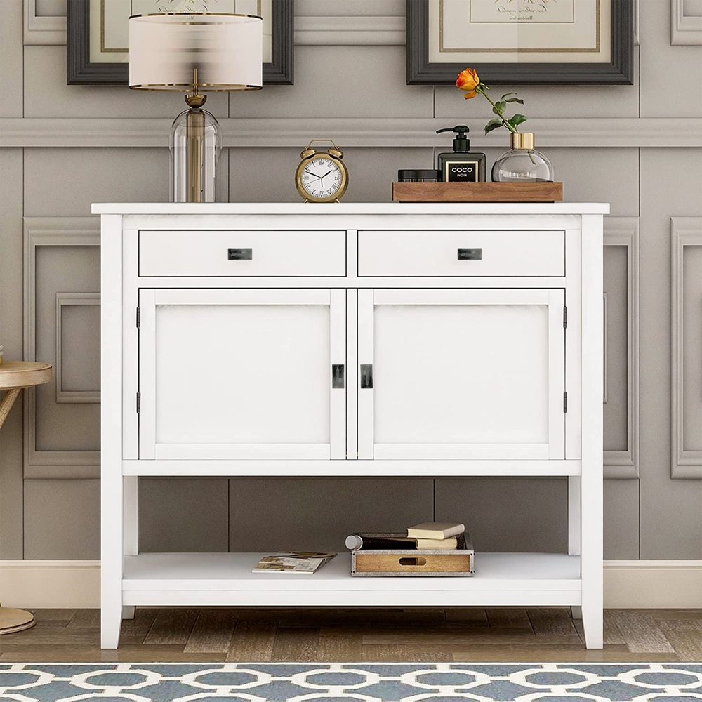 Set of Six Gray Rectangle Knob Stone Drawer Pull Knobs