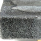 Set of Six Gray Rectangle Knob Stone Drawer Pull Knobs