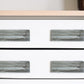 Set of Six Gray Rectangle Knob Stone Drawer Pull Knobs