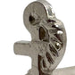 Set of Six Silver Nautical Anchor Knob Metal Drawer Pull Knobs