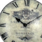 Set of Six Black And White Clock Face Ceramic Drawer Pull Knobs