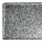 Set of Six Gray Rectangle Knob Stone Drawer Pull Knobs