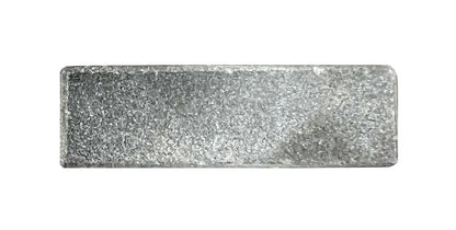 Set of Six Gray Rectangle Knob Stone Drawer Pull Knobs
