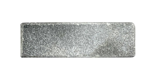 Set of Six Gray Rectangle Knob Stone Drawer Pull Knobs