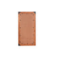 24" Brown Solid Wood Live Edge Freestanding and Wall Mount Accent Mirror