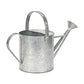 9" Gray Metal Decorative Canister