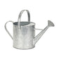 9" Gray Galvanized Metal Decorative Watering Can