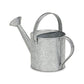 7" Gray Galvanized Metal Decorative Watering Can
