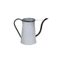 10" Black And Gray Galvanized Metal Flowers And Garden Decorative Watering Can