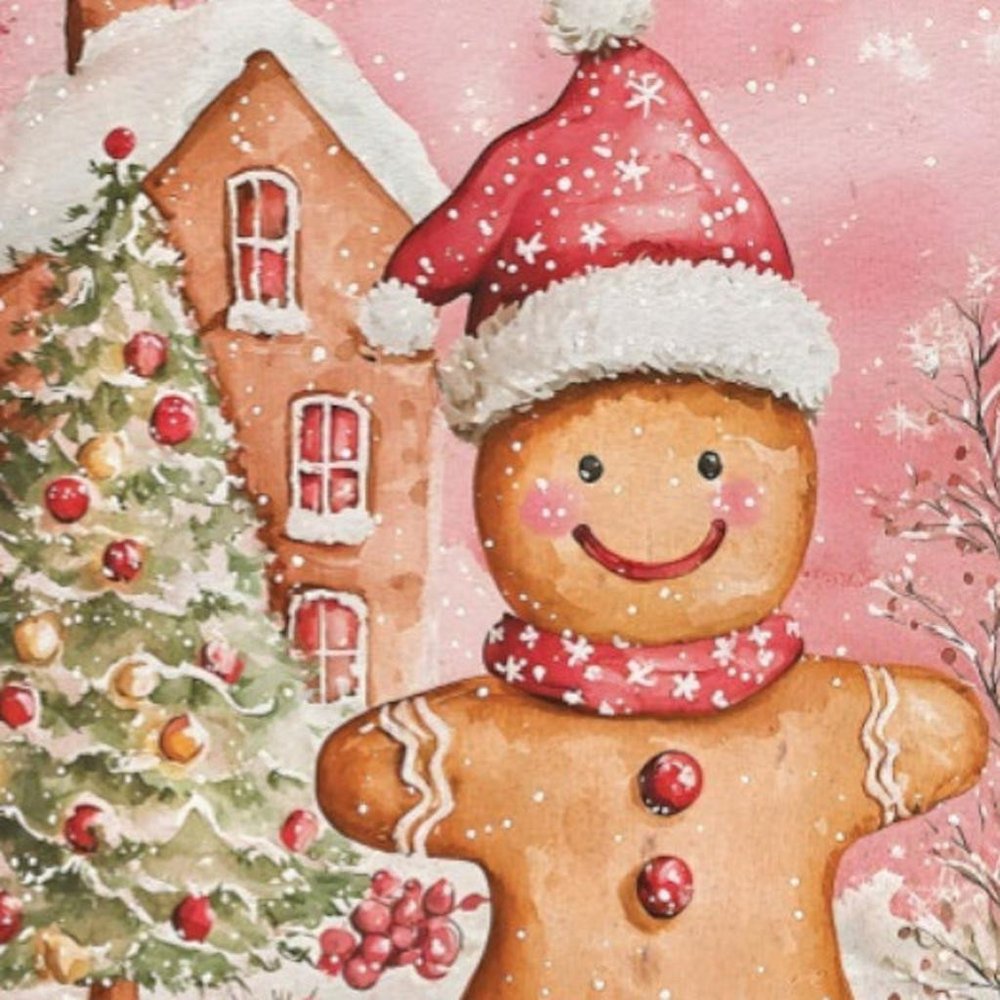 15" Red White And Green Wood Christmas Tabletop Sign