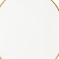 20" Gold Metal Round Framed Bathroom Vanity Mirror