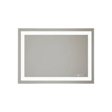 24" Clear Lighted Frameless Bathroom Vanity Mirror