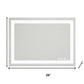 20" Clear Lighted Frameless Bathroom Vanity Mirror