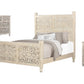Three Piece White Solid Wood Bedroom Set