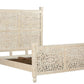 Three Piece White Solid Wood Bedroom Set