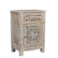 Three Piece Gray Solid Wood Bedroom Set