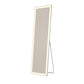 60" Clear Lighted Freestanding and Wall Mount Frameless Full Length Mirror