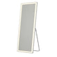 71" Clear Lighted Freestanding and Wall Mount Frameless Full Length Mirror