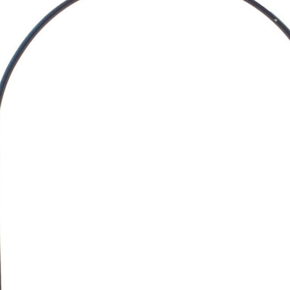 10" Blue Abstract Iron Tabletop Pillar Candle Holder