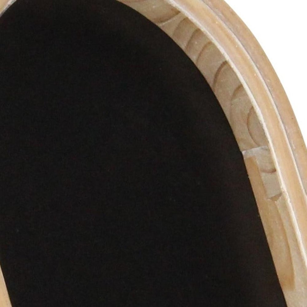 12" Natural Wood Tabletop Easel Chalk Board