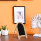 12" Natural Wood Tabletop Easel Chalk Board
