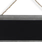 10" X 22" Gray Metal Hanging Chalkboard