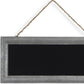 10" X 22" Gray Metal Hanging Chalkboard
