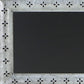 10" X 14" Gray Floral Metal Hanging Chalkboard