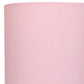 20" White Metal USB Table Lamp LED With Pink Drum Shade