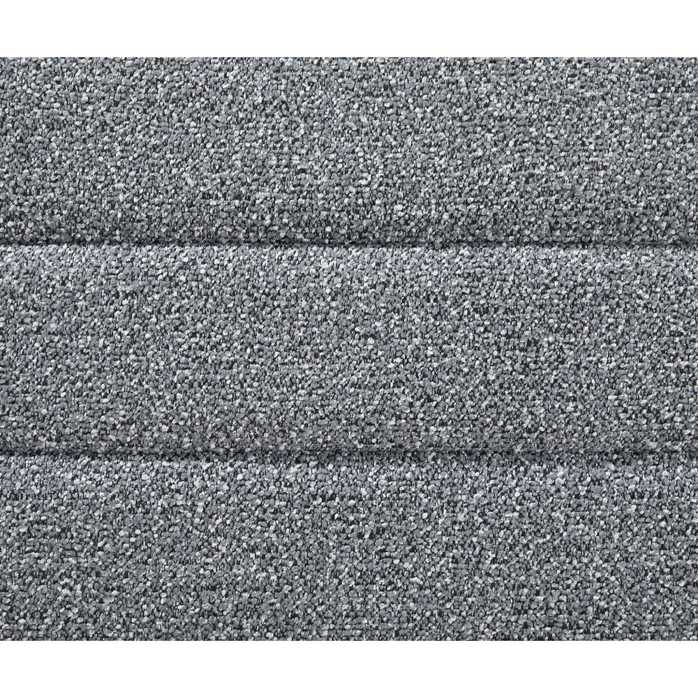 48" Three Piece Gray and Dark Brown Faux Marble and Solid Wood Rectangular Bar Set