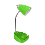 19" Green USB Table Lamp