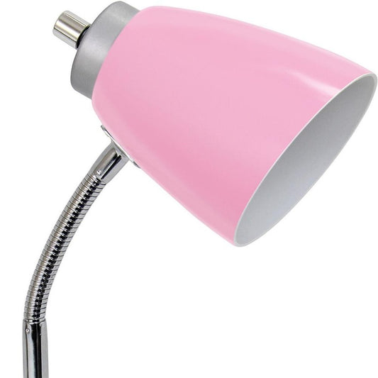 19" Pink USB Table Lamp