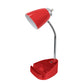 19" Red USB Table Lamp
