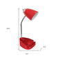 19" Red USB Table Lamp