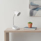 19" White USB Table Lamp