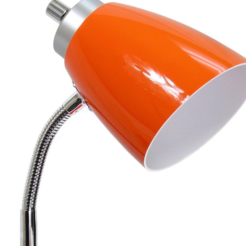 19" Orange Table Lamp