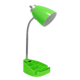 19" Green Swing Arm Table Lamp