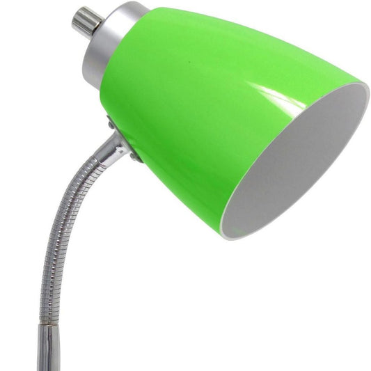 19" Green Swing Arm Table Lamp