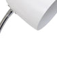 19" White Swing Arm Table Lamp