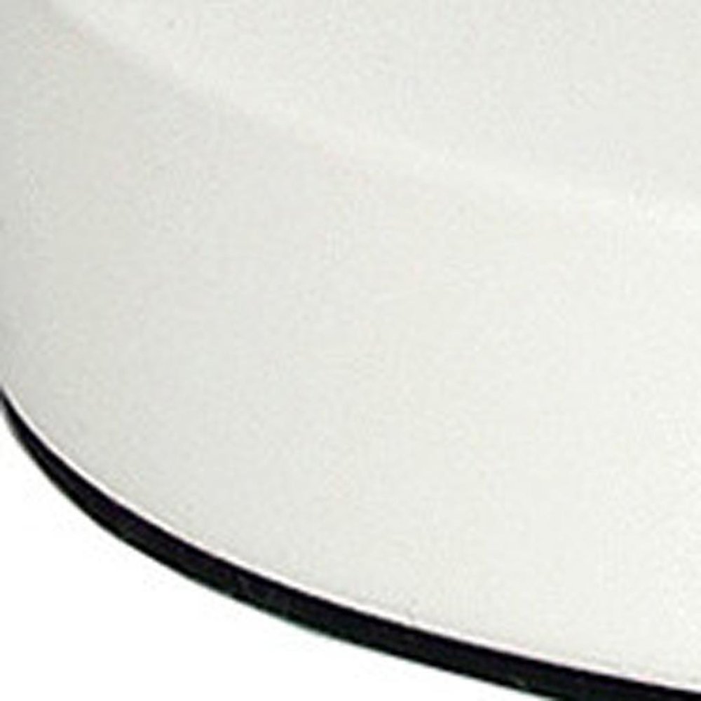 19" White Metal Lantern Table Lamp LED With Clear Cylinder Shade