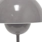 12" Gray Metal Table Lamp