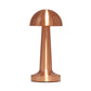 9" Copper Metal Lighthouse Table Lamp