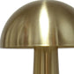 9" Gold Metal Lighthouse Table Lamp