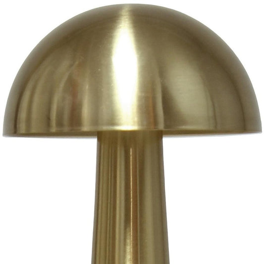 9" Gold Metal Lighthouse Table Lamp