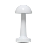 9" White Metal Lighthouse Table Lamp