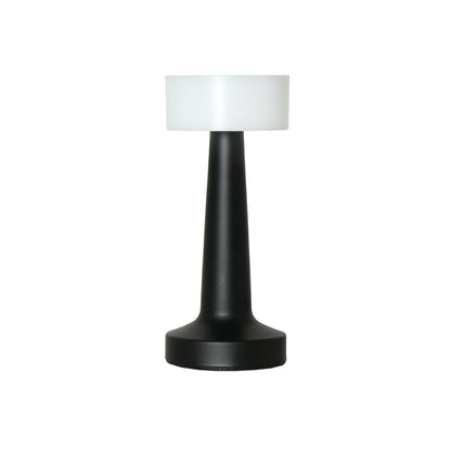 9" Black Metal Lighthouse Table Lamp